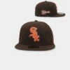 New Era Chicago White Sox 'Walnut Orange' 59FIFTY Fitted Brown/Orange -Sportswear Women Store 196501055400 default 0010