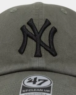 '47 BRAND 47 Brand New York Yankees 47 Clean Up Strapback Moss -Sportswear Women Store 196505869911 default 00050