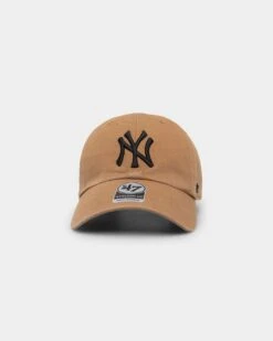 '47 BRAND 47 Brand New York Yankees '47 Clean Up Strapback Camel