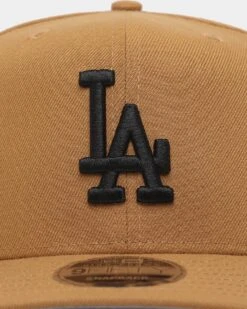 New Era Los Angeles Dodgers 9FIFTY Snapback Wheat/Black -Sportswear Women Store 196819010924 default 0050