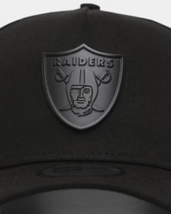 New Era Las Vegas Raiders 'Metal Badge' 9FORTY K-Frame Snapback Black/Black 15 New Era Las Vegas Raiders 'Metal Badge' 9FORTY K-Frame Snapback Black/Black -Sportswear Women Store 196819011280 default 0050