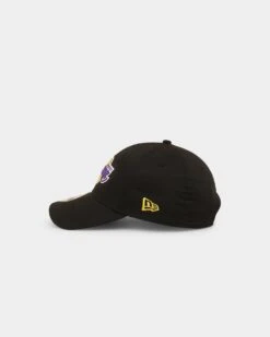 New Era Los Angeles Lakers Core 9FORTY Casual Strapback Black/Original Team Colours -Sportswear Women Store 196819011570 default 0040