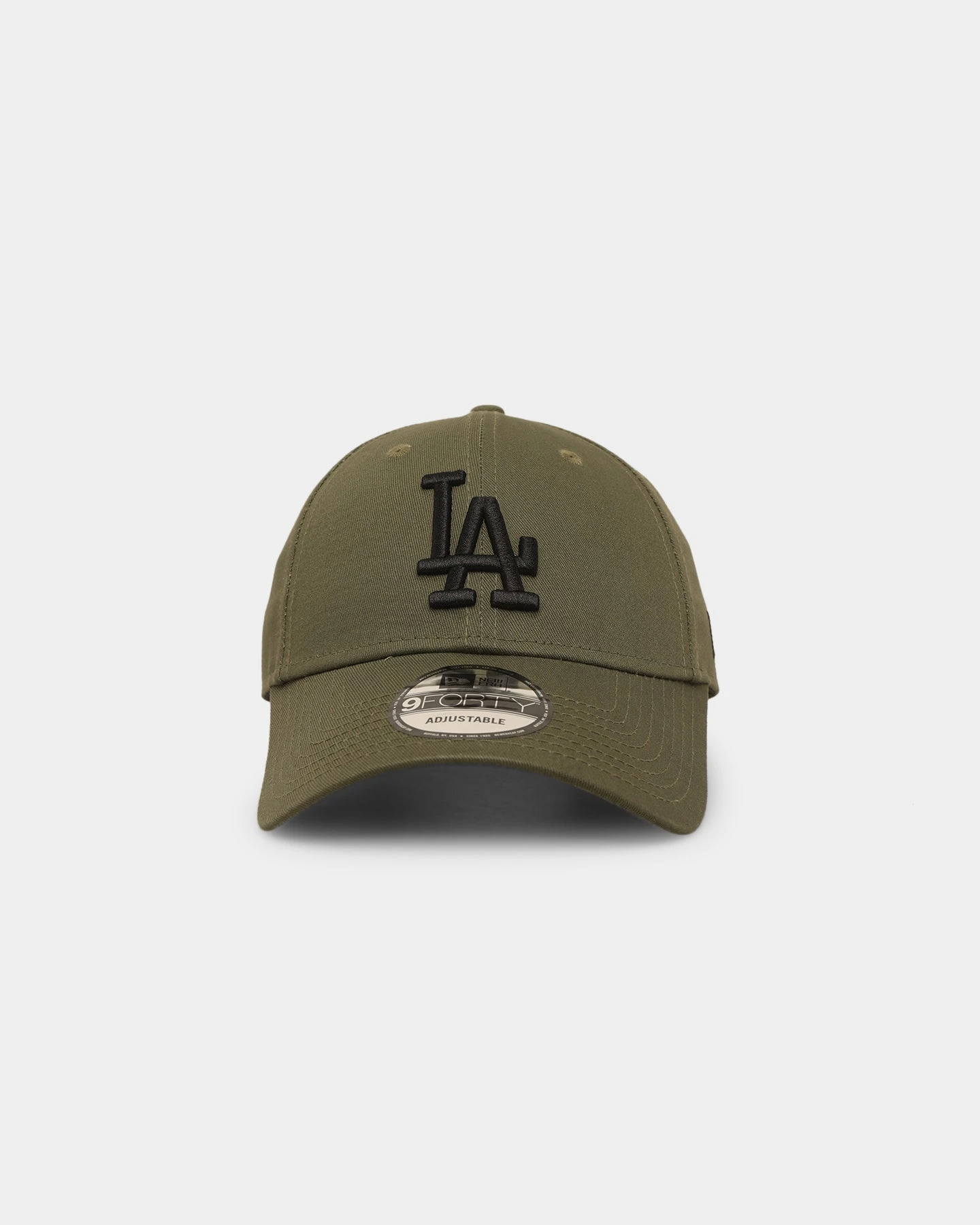 New Era Los Angeles Dodgers Core 9FORTY Casual Strapback Olive/Black 3 New Era Los Angeles Dodgers Core 9FORTY Casual Strapback Olive/Black