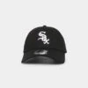 New Era Chicago White Sox 9FORTY Casual Strapback Black/White -Sportswear Women Store 196819011709 default 0010