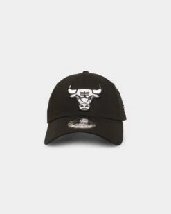 New Era Chicago Bulls Core 9FORTY Casual Strapback Black/White