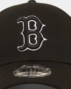 New Era Boston Red Sox Core 9FORTY Casual Strapback Black/White 12 New Era Boston Red Sox Core 9FORTY Casual Strapback Black/White -Sportswear Women Store 196819011761 default 0050