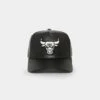 New Era Chicago Bulls 'PU Leather' 9FORTY K-Frame Strapback Black/White