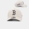 New Era Boston Red Sox 'Oat Mocha' 9FORTY A-Frame Snapback Stone -Sportswear Women Store 196821258055 default 0010