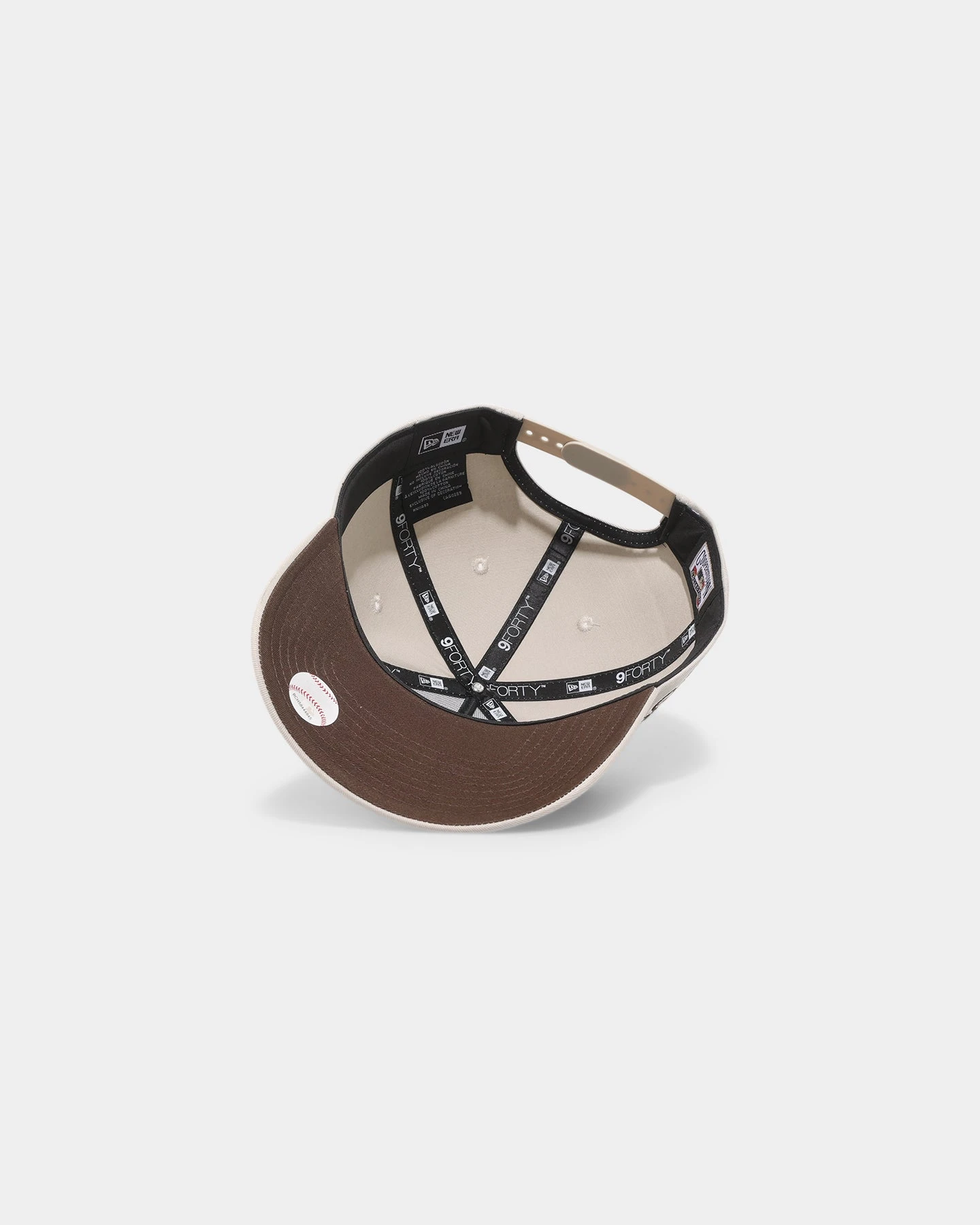 New Era Boston Red Sox 'Oat Mocha' 9FORTY A-Frame Snapback Stone 8 New Era Boston Red Sox 'Oat Mocha' 9FORTY A-Frame Snapback Stone - Image 6