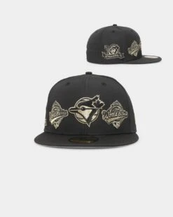 New Era Toronto Blue Jays 'Black Gold Multi Prolight' World Series 59FIFTY Fitted Black/Gold