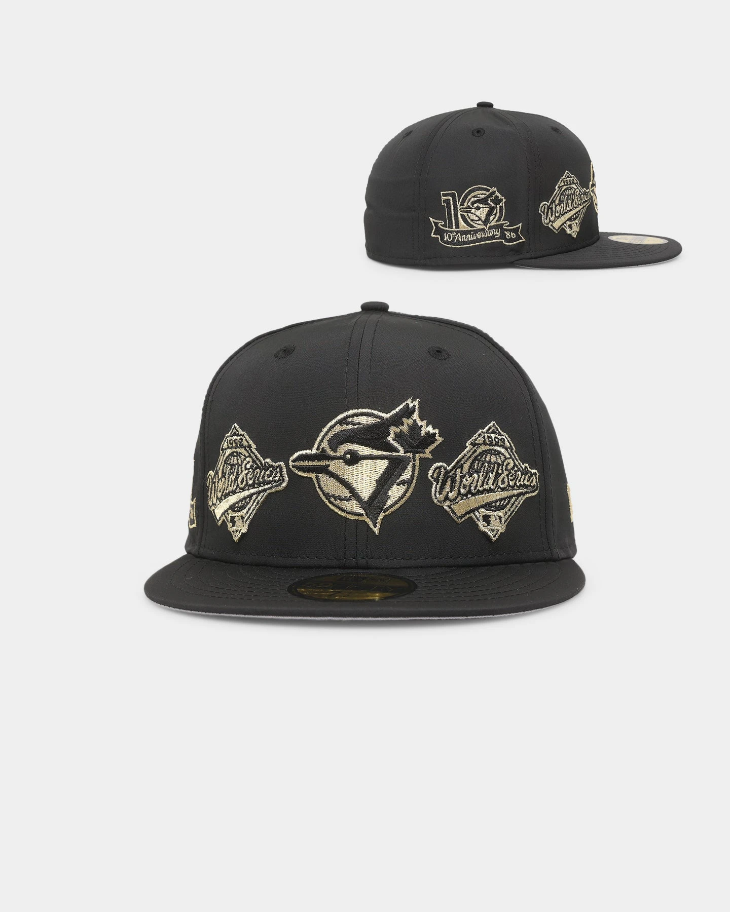 New Era Toronto Blue Jays 'Black Gold Multi Prolight' World Series 59FIFTY Fitted Black/Gold 2 New Era Toronto Blue Jays 'Black Gold Multi Prolight' World Series 59FIFTY Fitted Black/Gold