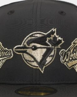 New Era Toronto Blue Jays 'Black Gold Multi Prolight' World Series 59FIFTY Fitted Black/Gold 11 New Era Toronto Blue Jays 'Black Gold Multi Prolight' World Series 59FIFTY Fitted Black/Gold -Sportswear Women Store 196821258949 default 0050