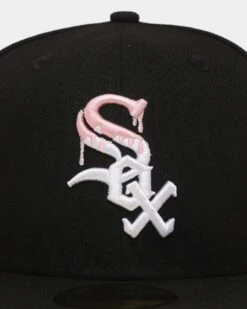 New Era Chicago White Sox 'Pink Drip' 59FIFTY Fitted Black -Sportswear Women Store 196821270842 default 0050