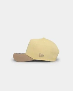 New Era Los Angeles Angels 'Butter Popcorn' 9FORTY A-Frame Snapback Yellow -Sportswear Women Store 196821280445 default 0040