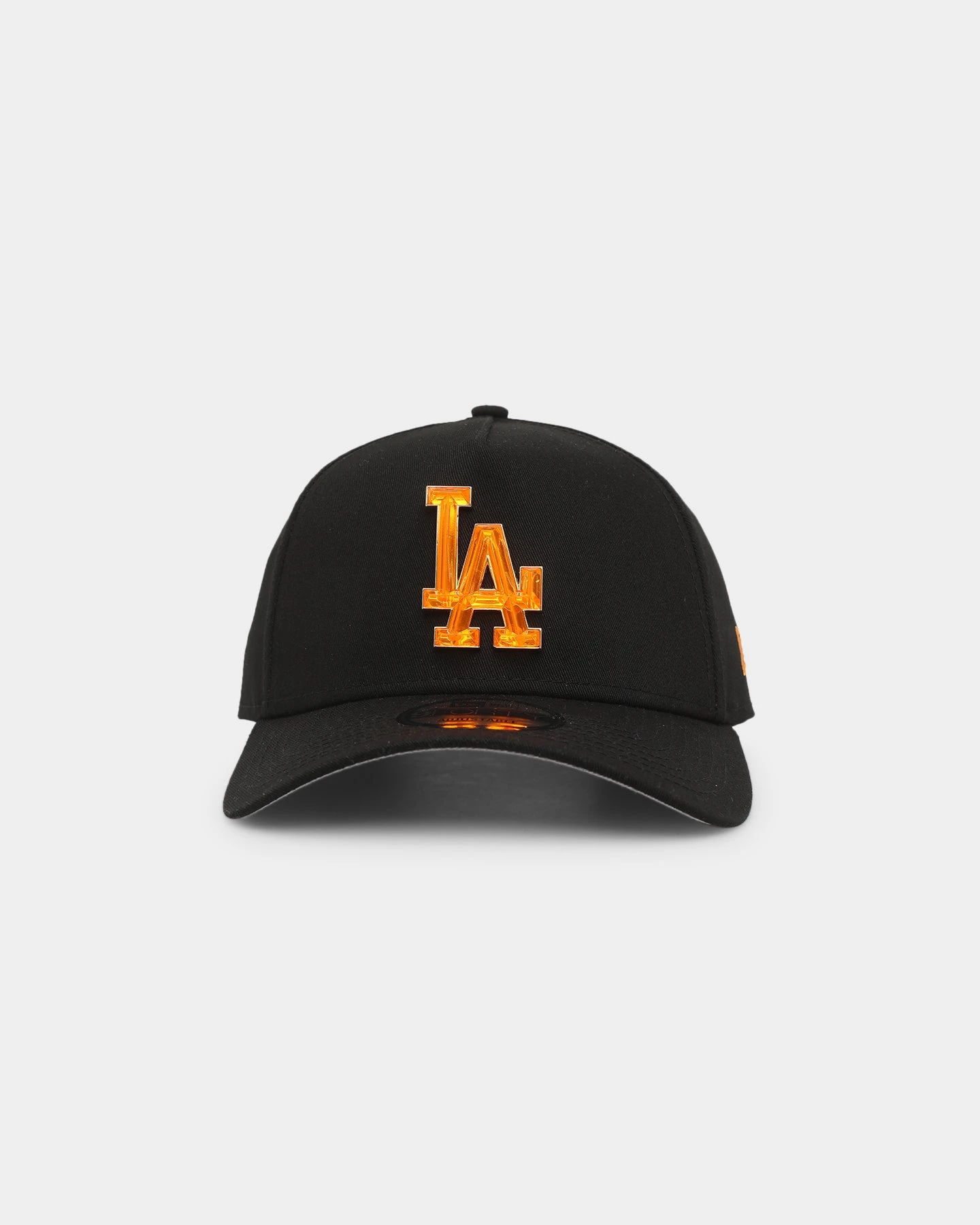 New Era Los Angeles Dodgers 'Crystal Badge' 9FORTY A-Frame Snapback Black/Orange 3 New Era Los Angeles Dodgers 'Crystal Badge' 9FORTY A-Frame Snapback Black/Orange