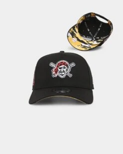 New Era Pittsburgh Pirates 'Camo Underbrim' 9FORTY K-Frame Snapback Black