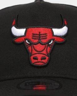 New Era Chicago Bulls 'Camo Underbrim' 9FORTY K-Frame Snapback Black -Sportswear Women Store 196996186740 default 0050