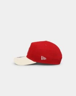 New Era Los Angeles Dodgers 'Cherry Chrome Ice' 9FORTY A-Frame Snapback Red/White/Blue -Sportswear Women Store 196996186979 default 0040