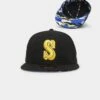 New Era Seattle Mariners 'Camo Underbrim' 59FIFTY Fitted Black 2 New Era Seattle Mariners 'Camo Underbrim' 59FIFTY Fitted Black -Sportswear Women Store 196996187273 default 0010