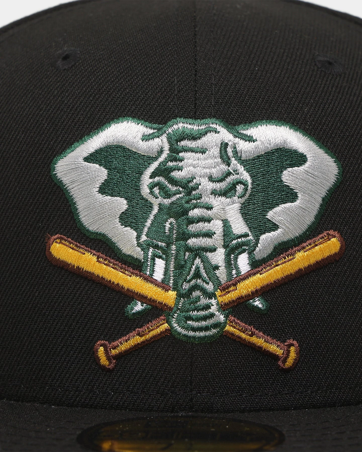 New Era Oakland Athletics 'Camo Underbrim' 59FIFTY Fitted Black 7 New Era Oakland Athletics 'Camo Underbrim' 59FIFTY Fitted Black - Image 5