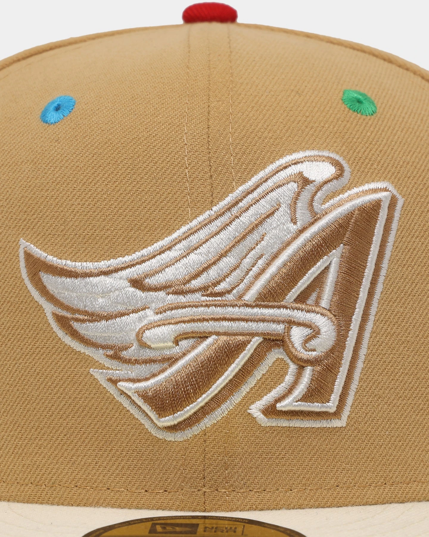 New Era Anaheim Angels 'Spices' 59FIFTY Fitted Ginger 7 New Era Anaheim Angels 'Spices' 59FIFTY Fitted Ginger - Image 5