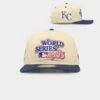 New Era Kansas City Royals '1980s World Series Through The Decades' 1985 World Series Golfer Snapback Chrome White/Original Team Colours -Sportswear Women Store 197214869971 default 0010
