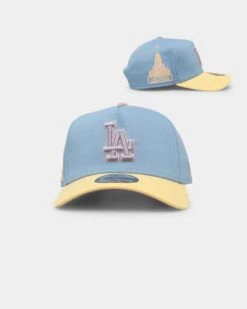 New Era Los Angeles Dodgers 'Easter Sky' 9FORTY A-Frame Snapback Pastel Blue