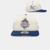 New Era Kansas City Royals '2010's World Series Through The Decades' 2015 World Series Golfer Snapback Chrome White -Sportswear Women Store 197371110121 default 0010