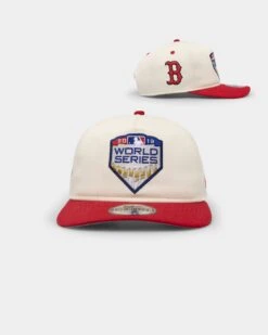 New Era Boston Red Sox '2010's World Series Through The Decades' 2018 World Series Golfer Snapback Chrome White