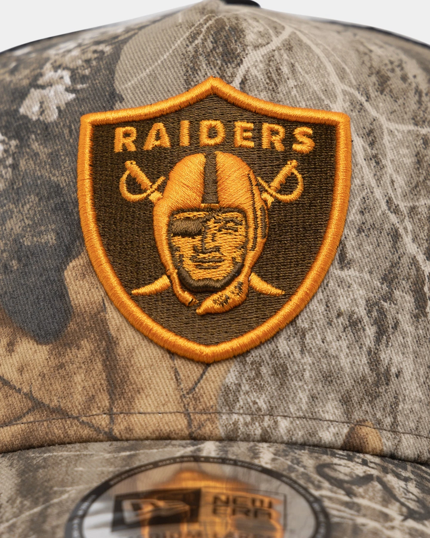 New Era Las Vegas Raiders 'Real Tree Twist' 9FORTY K-Frame Trucker Snapback Realtree Edge 7 New Era Las Vegas Raiders 'Real Tree Twist' 9FORTY K-Frame Trucker Snapback Realtree Edge - Image 5