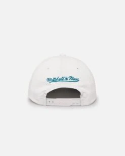 Mitchell & Ness Charlotte Hornets History Origin Snapback White/Teal -Sportswear Women Store 197507249626 default 0030