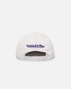 Mitchell & Ness Los Angeles Lakers History Origin Snapback White/Purple -Sportswear Women Store 197507249633 default 0030