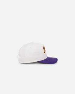 Mitchell & Ness Los Angeles Lakers History Origin Snapback White/Purple -Sportswear Women Store 197507249633 default 0040