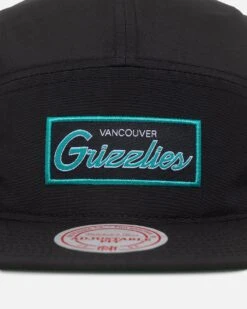 Mitchell & Ness Memphis Grizzlies Team Logo Camper Strapback Black -Sportswear Women Store 197507374328 default 0050