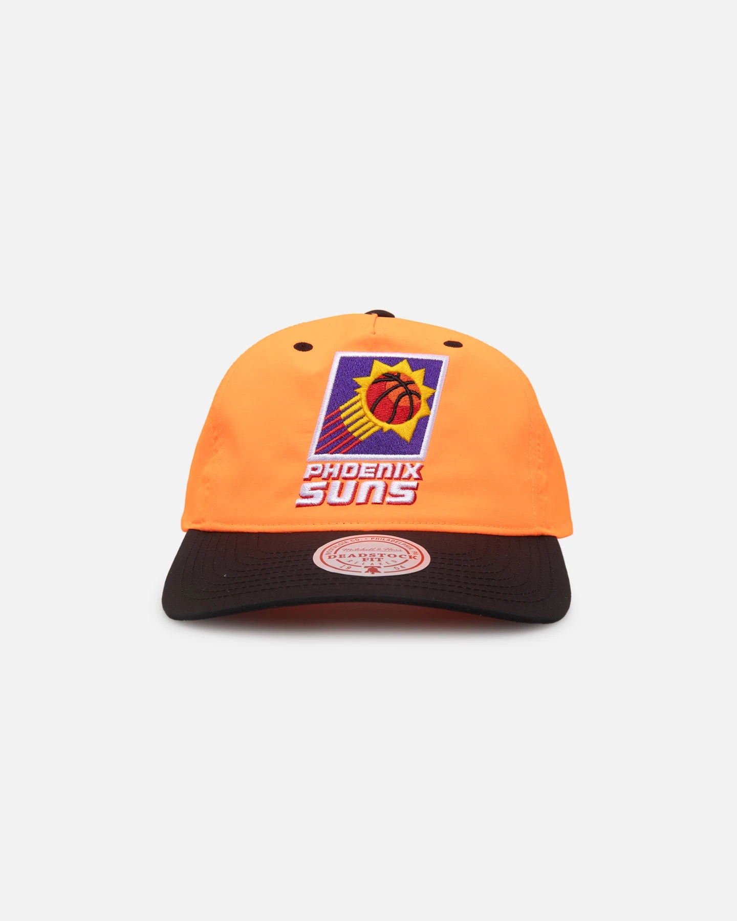 Mitchell & Ness Phoenix Suns Nylon Deadstock 2-Tone Snapback Bright Orange/Black 3 Mitchell & Ness Phoenix Suns Nylon Deadstock 2-Tone Snapback Bright Orange/Black