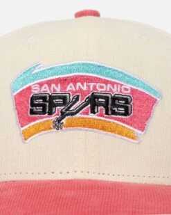 Mitchell & Ness San Antonio Spurs Go Team Go OG Corduroy Snapback Light Cream/Hot 14 Mitchell & Ness San Antonio Spurs Go Team Go OG Corduroy Snapback Light Cream/Hot -Sportswear Women Store 197507535569 default 0060