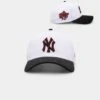 New Era New York Yankees 'Fire Red' 9FORTY A-Frame Snapback White/Black -Sportswear Women Store 197707153884 default 0010