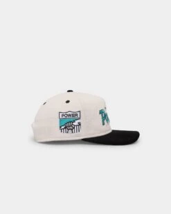 New Era Port Adelaide Power "AFL Cord Script" Golfer Snapback Chrome/OTC -Sportswear Women Store 197707377822 default 0030