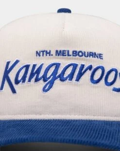 New Era North Melbourne Kangaroos "AFL Cord Script" Golfer Snapback Chrome/OTC 12 New Era North Melbourne Kangaroos "AFL Cord Script" Golfer Snapback Chrome/OTC -Sportswear Women Store 197707377839 default 0050