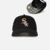 New Era Chicago White Sox 'Black Cord Plaid UV' 9FORTY A-Frame Snapback Black/Plaid -Sportswear Women Store 197707946332 default 0005