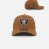 New Era Oakland Raiders "Toasted Peanut" 39THIRTY A-Frame Stretch Fit Toasted Peanut