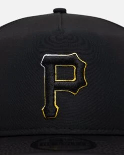 New Era Pittsburgh Pirates Golfer Pre-Curved Snapback Black/OTC -Sportswear Women Store 197882457425 default 0050