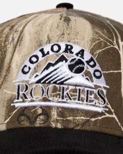 New Era Colorado Rockies 'Stealth Edge' 9FORTY A-Frame Snapback Realtree Edge -Sportswear Women Store 197882716195 default 0050
