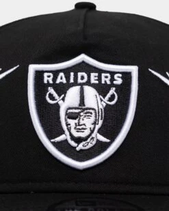 New Era Las Vegas Raiders 'Twisted Thorns' Golfer Pre-Curved Snapback Black -Sportswear Women Store 197882780776 default 0050