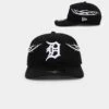 New Era Detroit Tigers 'Twisted Thorns' Golfer Pre-Curved Snapback Black -Sportswear Women Store 197882780790 default 0005