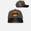 New Era Los Angeles Lakers 'Legendary Charcoal' 9FORTY A-Frame Snapback Charcoal/Black