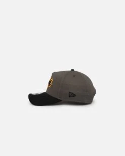New Era Los Angeles Lakers 'Legendary Charcoal' 9FORTY A-Frame Snapback Charcoal/Black -Sportswear Women Store 197882781506 default 0040