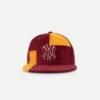 New Era New York Yankees 'Maroon Patchwork Corduroy' 59FIFTY Fitted Maroon/Yellow