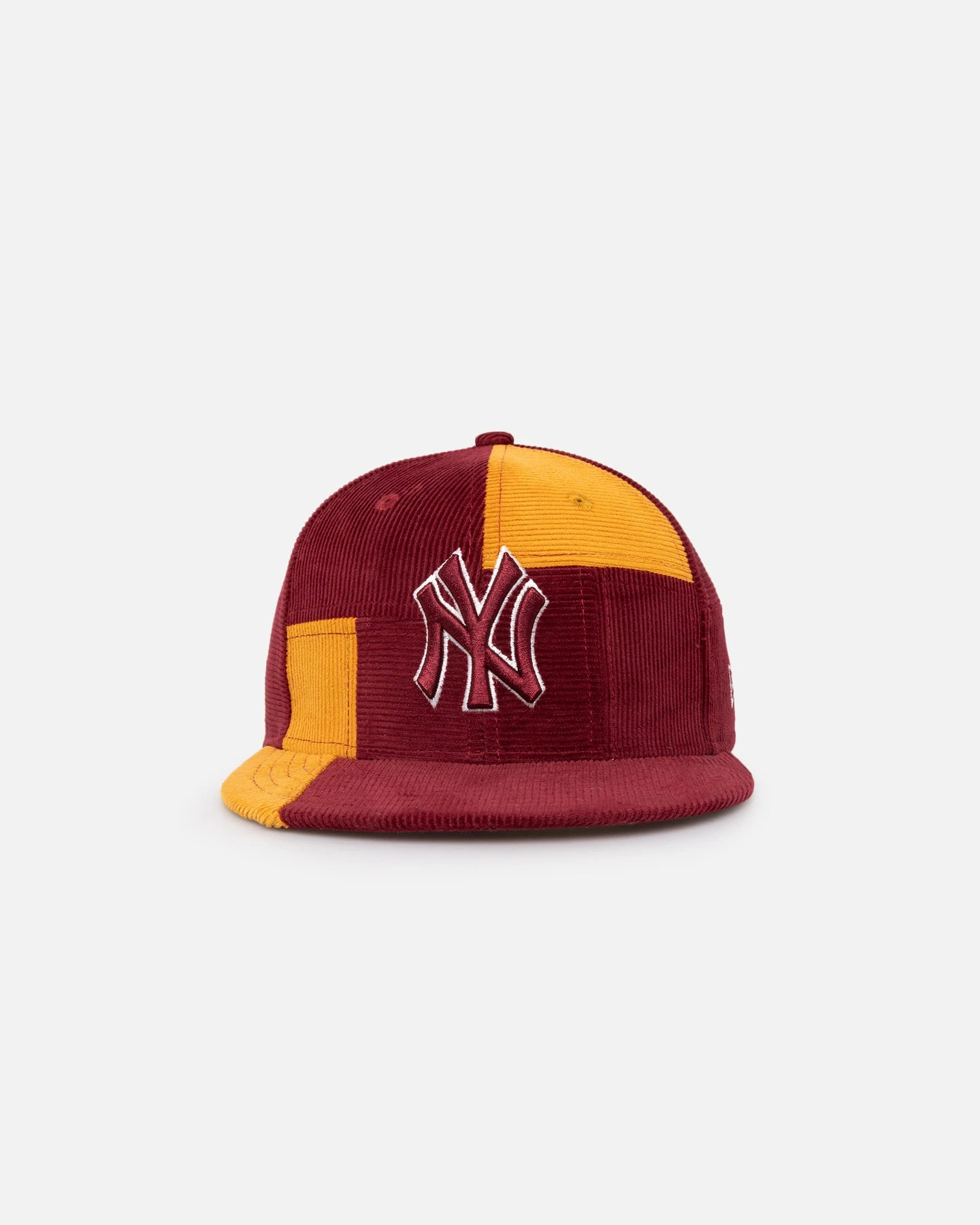 New Era New York Yankees 'Maroon Patchwork Corduroy' 59FIFTY Fitted Maroon/Yellow 3 New Era New York Yankees 'Maroon Patchwork Corduroy' 59FIFTY Fitted Maroon/Yellow