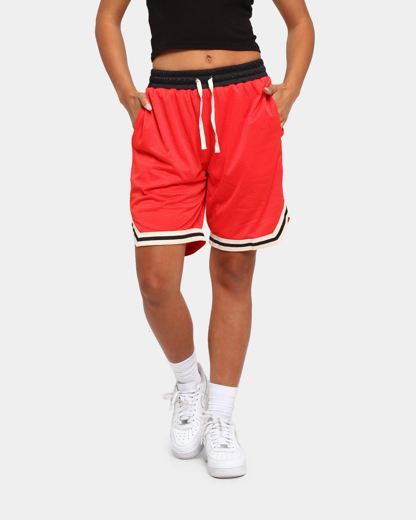 EN ES Rival Basket Ball Shorts Red 3 EN ES Rival Basket Ball Shorts Red